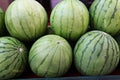 ItÃ¢â¬â¢s korean food  watermelon Royalty Free Stock Photo